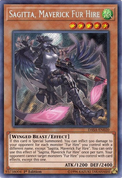 Sagitta, Maverick Fur Hire (DASA-EN020) [Dark Saviors]