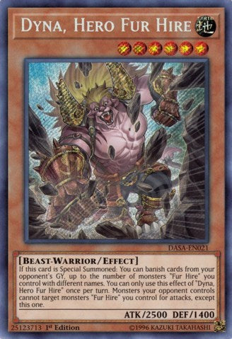 Dyna, Hero Fur Hire (DASA-EN021) [Dark Saviors]