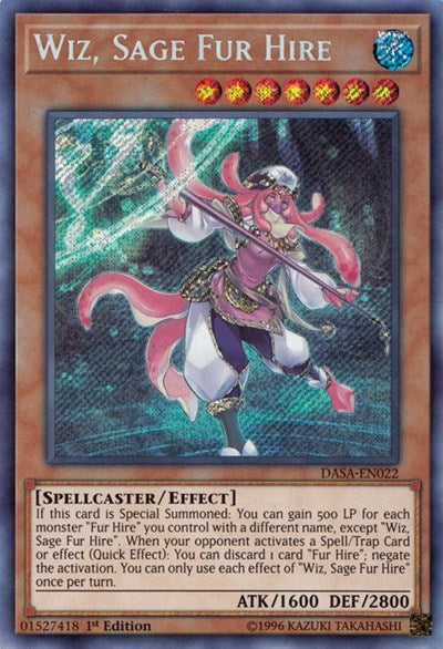 Wiz, Sage Fur Hire (DASA-EN022) [Dark Saviors]