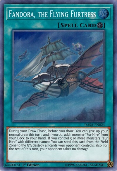 Fandora, the Flying Furtress (DASA-EN024) [Dark Saviors]