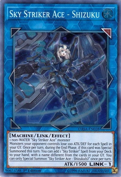 Sky Striker Ace - Shizuku (DASA-EN028) [Dark Saviors]