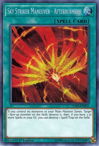 Sky Striker Maneuver - Afterburners! (DASA-EN031) [Dark Saviors]