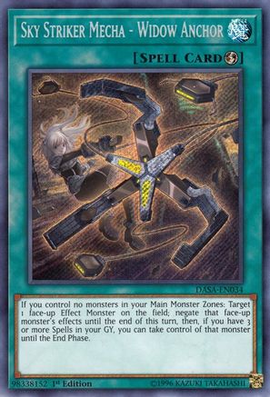 Sky Striker Mecha - Widow Anchor (DASA-EN034) - Dark Saviors Unlimited