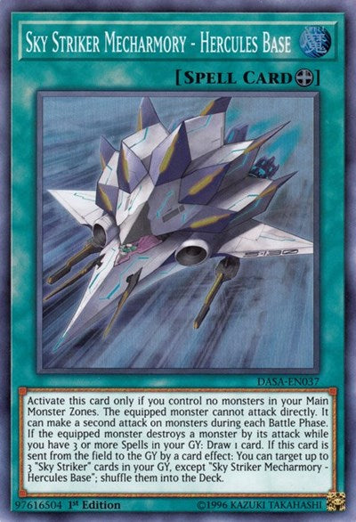Sky Striker Mecharmory - Hercules Base (DASA-EN037) [Dark Saviors]