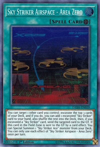 Sky Striker Airspace - Area Zero (DASA-EN039) [Dark Saviors]