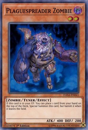Plaguespreader Zombie (DASA-EN041) - Dark Saviors 1st Edition