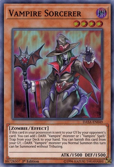 Vampire Sorcerer (DASA-EN049) [Dark Saviors]