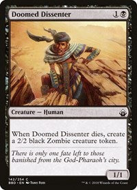 Doomed Dissenter (142) [Battlebond]
