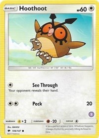 Hoothoot (1) (106/147) [SM Trainer Kit: Alolan Sandslash & Alolan Ninetales]