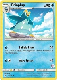 Prinplup (13) (33/156) [SM Trainer Kit: Alolan Sandslash & Alolan Ninetales]