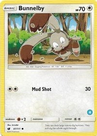 Bunnelby (4) (87/111) [SM Trainer Kit: Alolan Sandslash & Alolan Ninetales]