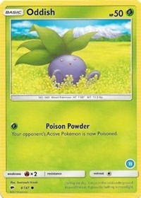 Oddish (11) (4/147) [SM Trainer Kit: Alolan Sandslash & Alolan Ninetales]