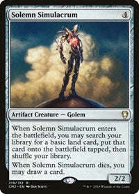 Solemn Simulacrum (219) (219) [Commander Anthology Volume II]