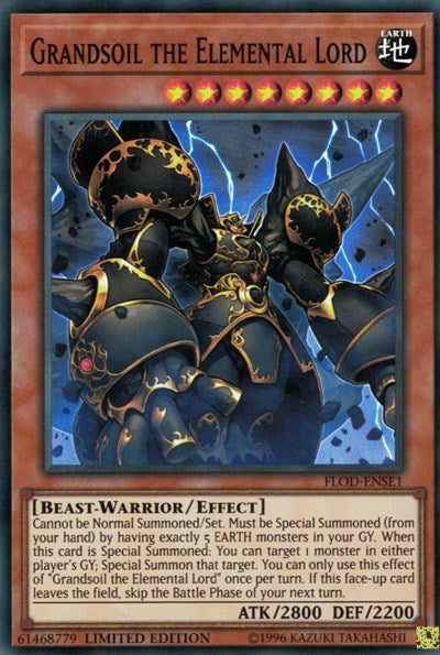 Grandsoil the Elemental Lord (FLOD-ENSE1) [Flames of Destruction]