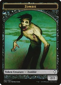 Zombie Token (7) [Commander Anthology Volume II]