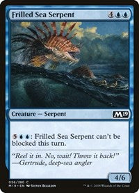 Frilled Sea Serpent (56) [Core Set 2019]