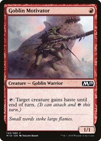 Goblin Motivator (143) [Core Set 2019]