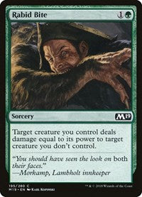 Rabid Bite (195) [Core Set 2019]