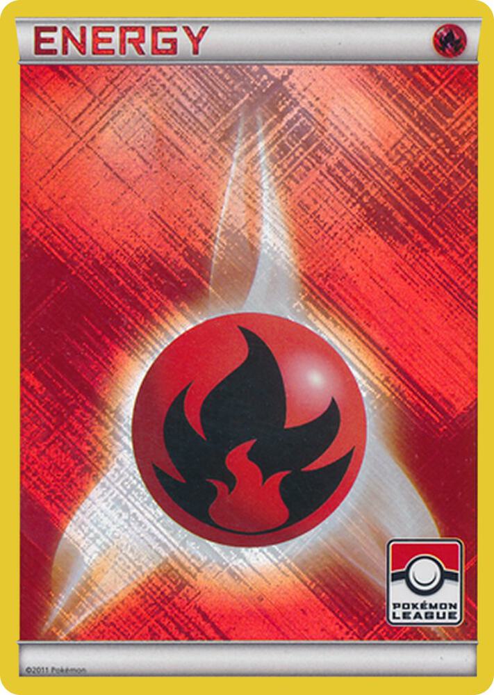 Fire Energy (2011 Pokemon League) [League & Championship Cards]