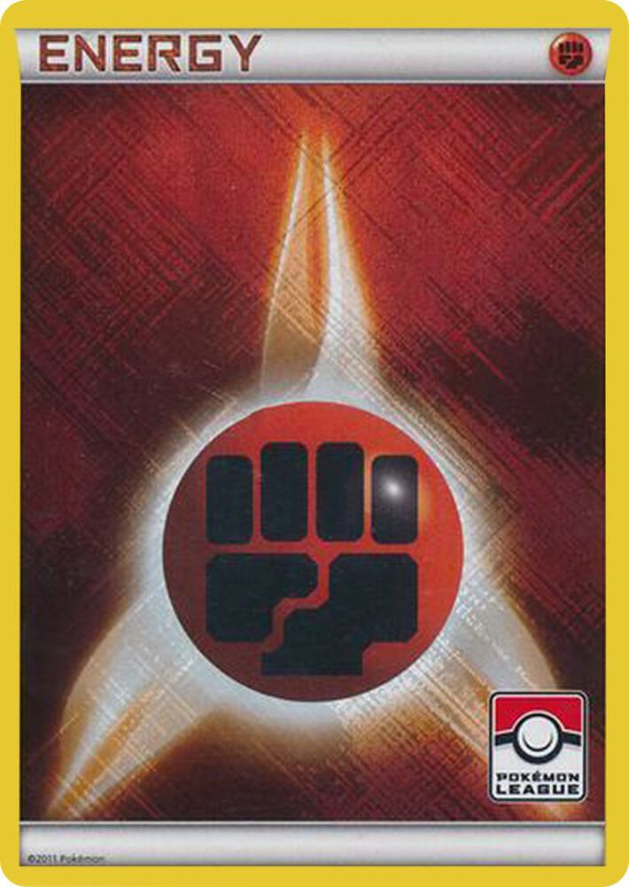 Fighting Energy (2011 Pokemon League) [League & Championship Cards]