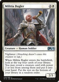 Militia Bugler (29) [Core Set 2019]