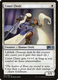 Court Cleric (283) [Core Set 2019]