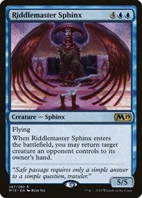 Riddlemaster Sphinx (287) [Core Set 2019]