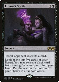Liliana's Spoils (294) [Core Set 2019]