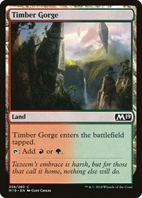 Timber Gorge (258) [Core Set 2019]