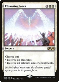 Cleansing Nova (9) [Core Set 2019]
