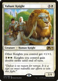 Valiant Knight (42) [Core Set 2019]