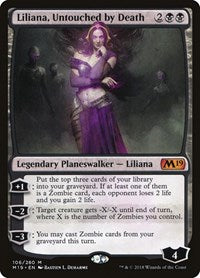Liliana, Untouched by Death (106) [Core Set 2019]