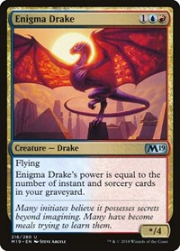 Enigma Drake (216) [Core Set 2019]