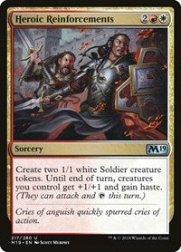 Heroic Reinforcements (217) [Core Set 2019]