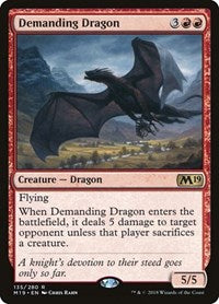 Demanding Dragon (135) [Core Set 2019]