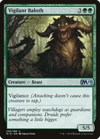 Vigilant Baloth (206) [Core Set 2019]