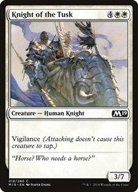 Knight of the Tusk (18) [Core Set 2019]