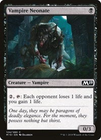 Vampire Neonate (124) [Core Set 2019]