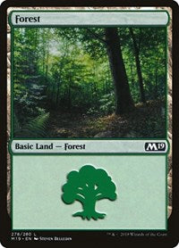 Forest (278) (278) [Core Set 2019]