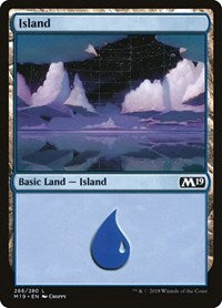 Island (266) (266) [Core Set 2019]