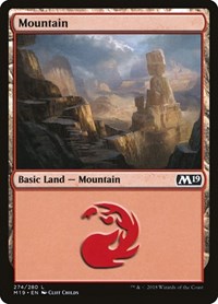 Mountain (274) (274) [Core Set 2019]
