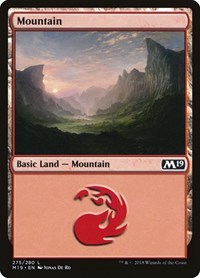 Mountain (275) (275) [Core Set 2019]