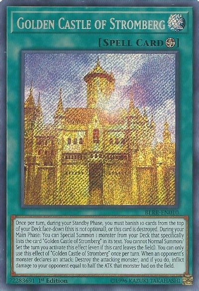 Golden Castle of Stromberg (BLRR-EN010) [Battles of Legend: Relentless Revenge]