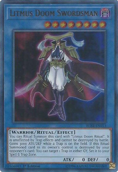 Litmus Doom Swordsman (BLRR-EN013) [Battles of Legend: Relentless Revenge]