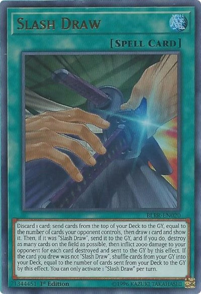 Slash Draw (BLRR-EN020) [Battles of Legend: Relentless Revenge]
