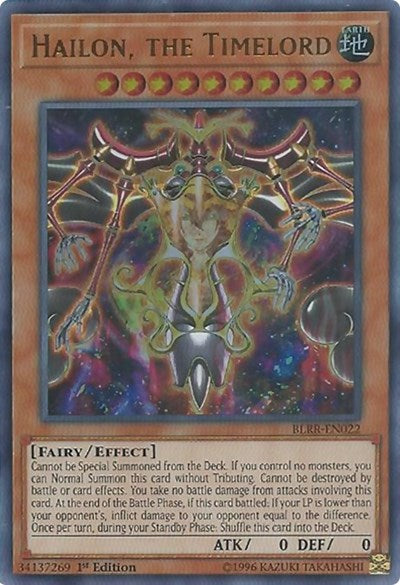 Hailon, the Timelord (BLRR-EN022) [Battles of Legend: Relentless Revenge]