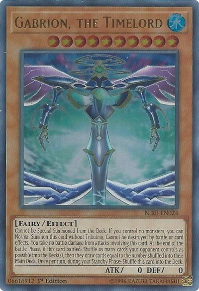 Gabrion, the Timelord (BLRR-EN024) [Battles of Legend: Relentless Revenge]