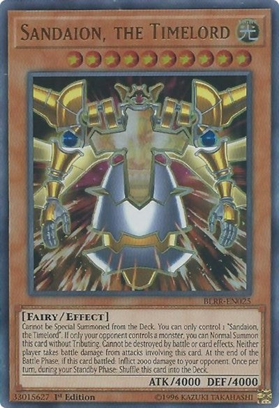Sandaion, the Timelord (BLRR-EN025) [Battles of Legend: Relentless Revenge]