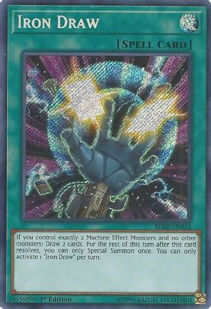 Iron Draw (BLRR-EN034) - Battles of Legend: Relentless Revenge 1st Edition