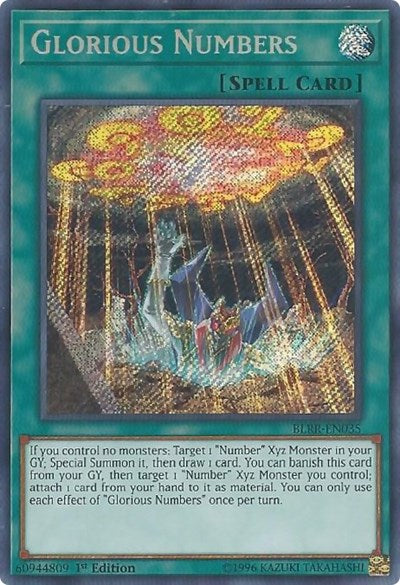Glorious Numbers (BLRR-EN035) [Battles of Legend: Relentless Revenge]